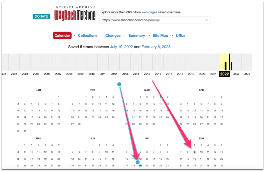 the Wayback Machine